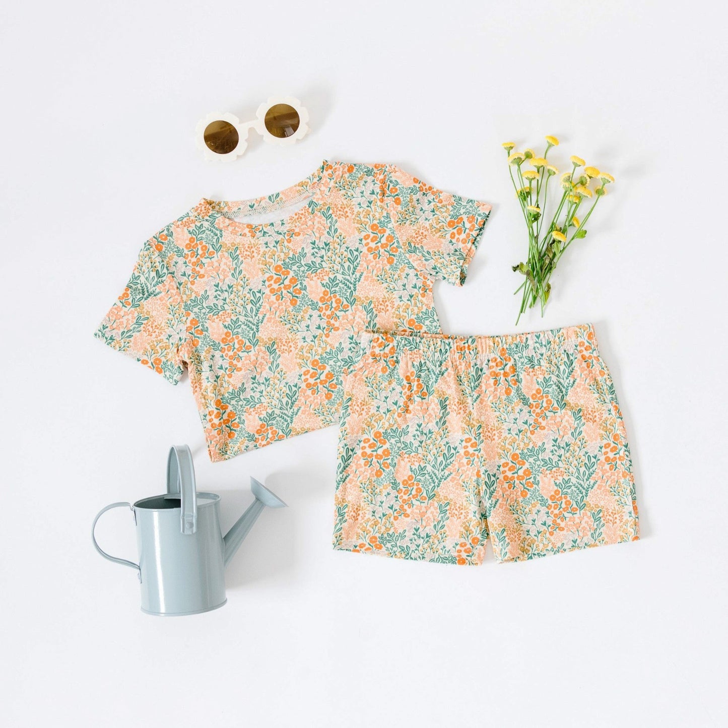 Wildflowers Shorts Two-Piece Set