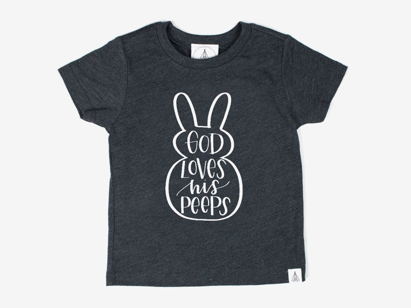 Easter Tee's- God Loves His Peeps!
