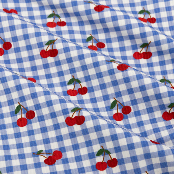 Vintage Cherries Small Ribbed