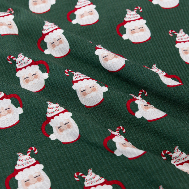 Santa Mug Small Ribbed