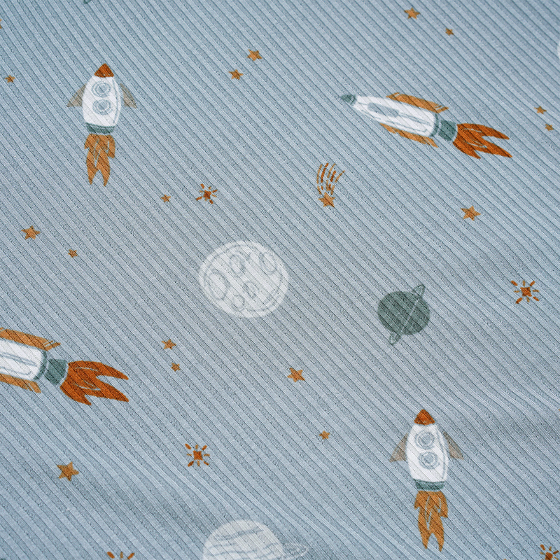 Space Explorers Small Ribbed