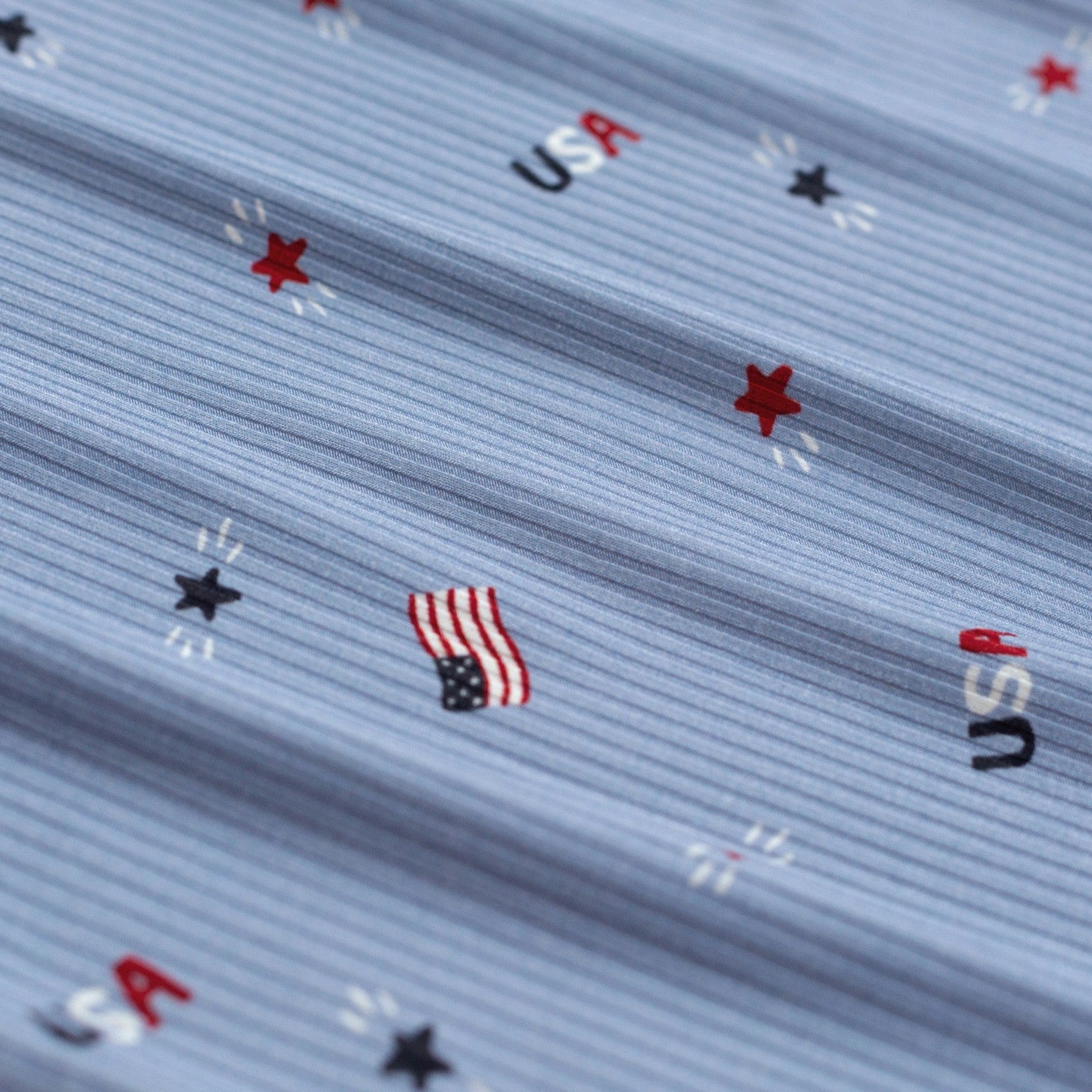 4th of July Small Ribbed