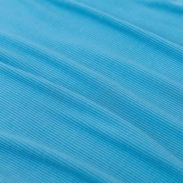 Poolside Blue Small Ribbed