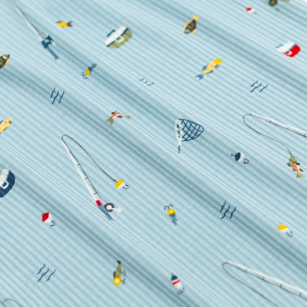 Gone Fishing Small Ribbed