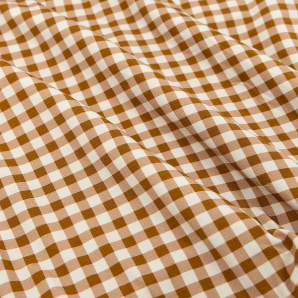 Caramel Small Gingham