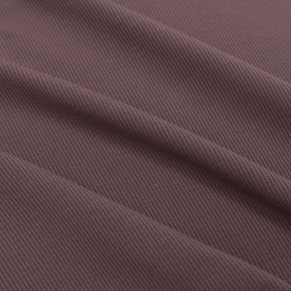 Plum Small Ribbed