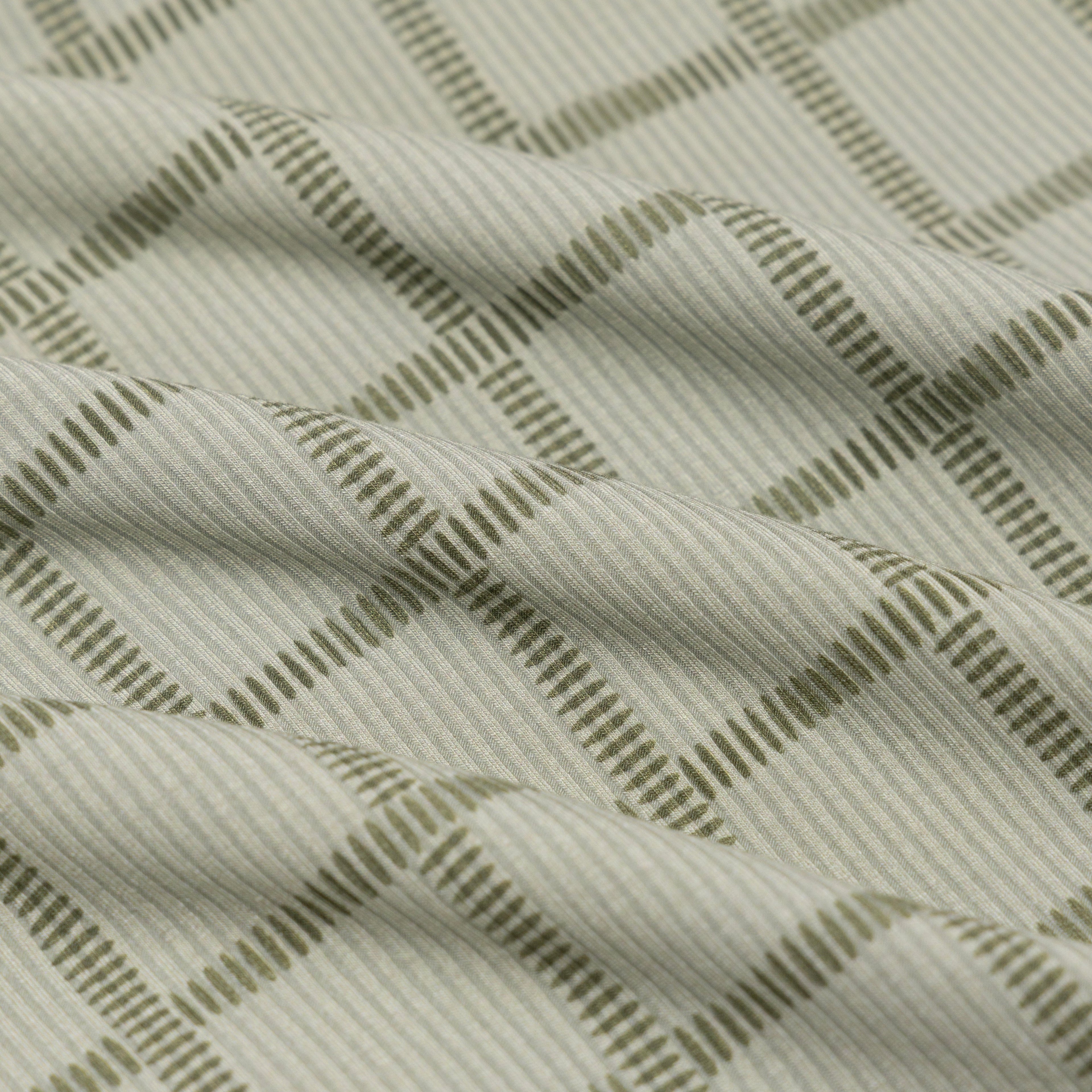 Grid Sage Green Small Ribbed