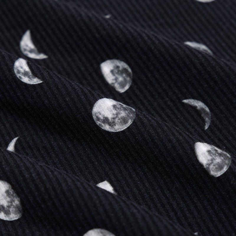 Moon Phases Small Ribbed