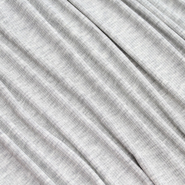Heather Gray Small Ribbed