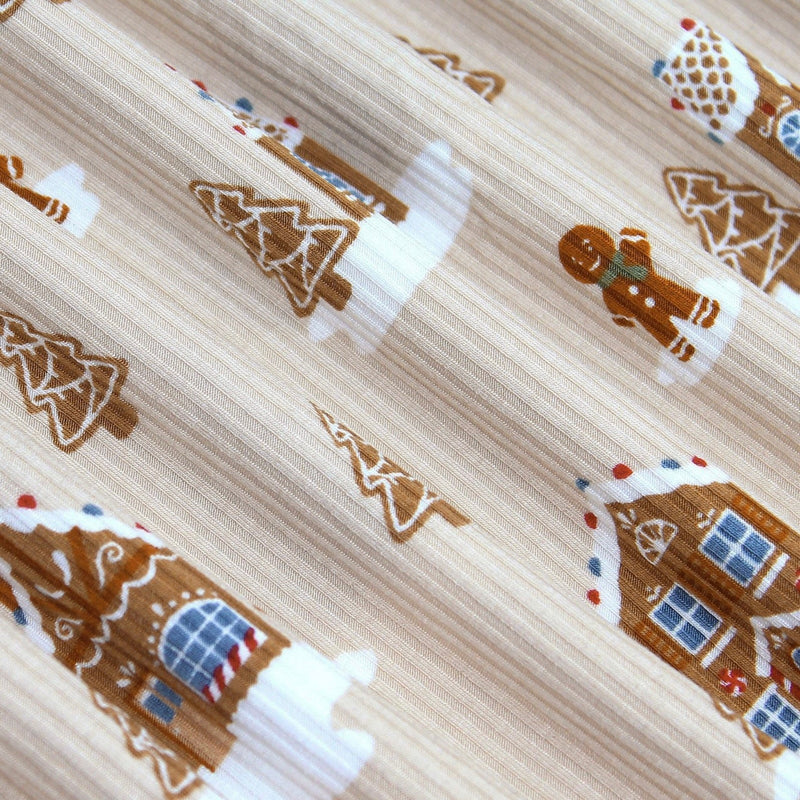 Gingerbread Small Ribbed