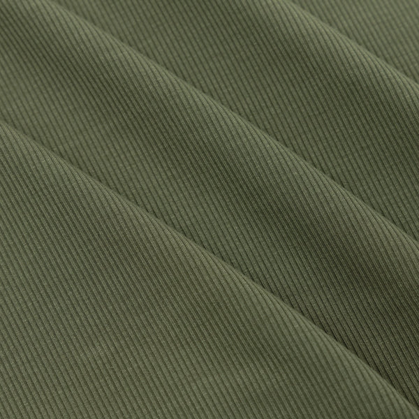 Olive Small Ribbed