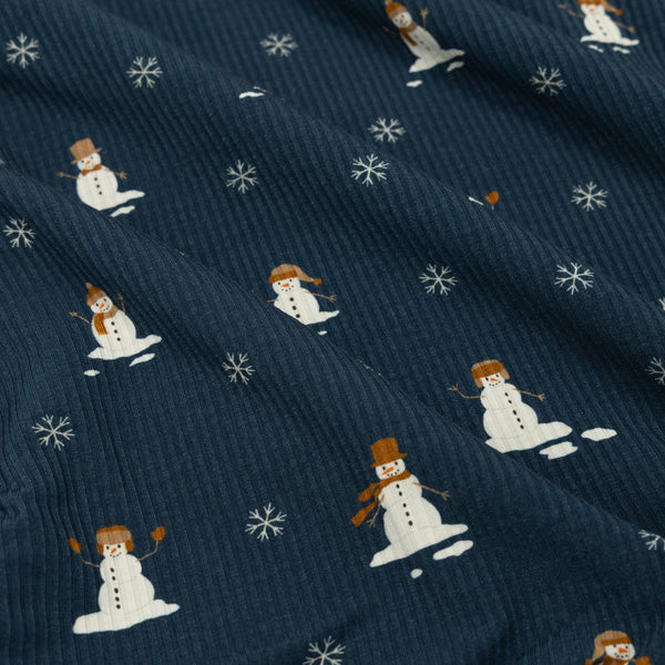 Snowmen Small Ribbed
