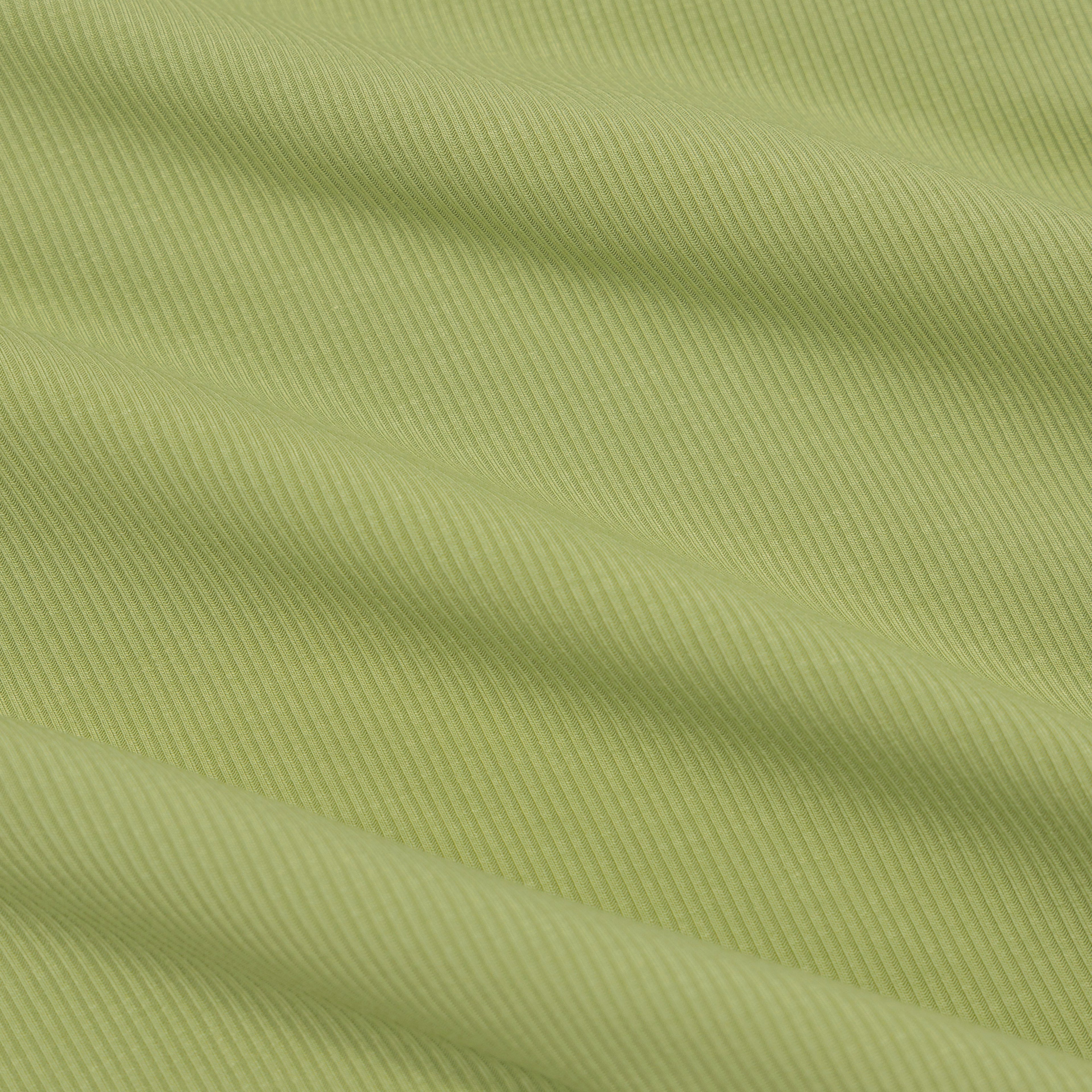 Tarragon Green Small Ribbed