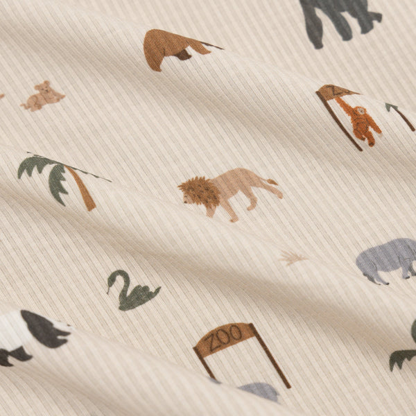 Zoo Day Small Ribbed