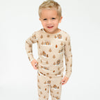 Gingerbread Small Ribbed Two-Piece Set