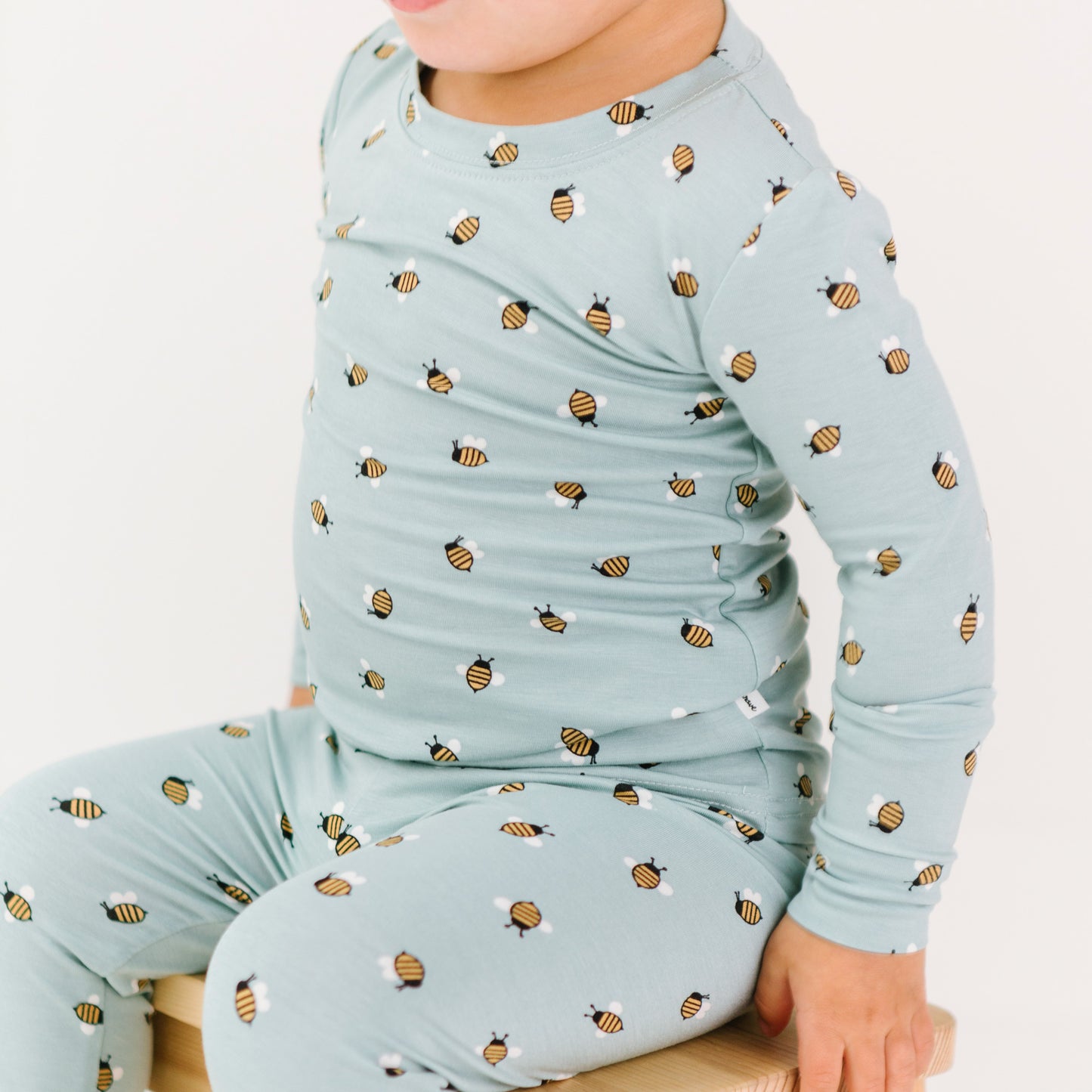 Blue Bees Two-Piece Set