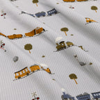 Trains Small Ribbed Shorts Two-Piece Set