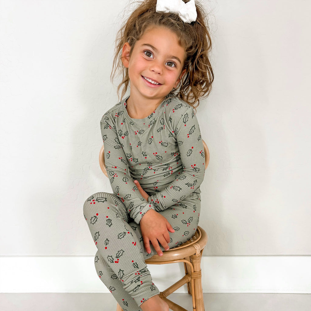 Holly Small Ribbed Two-Piece Set