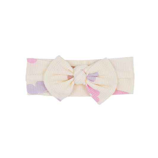 Big Daisies Small Ribbed Bow