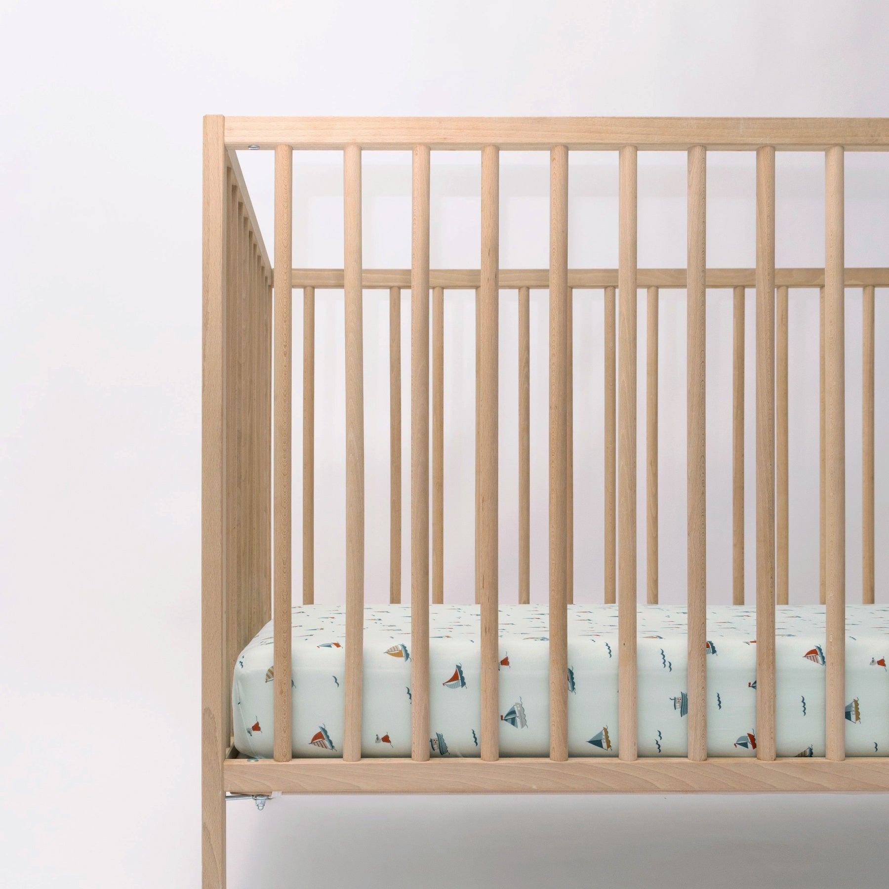 Nautical Boats Crib Sheet