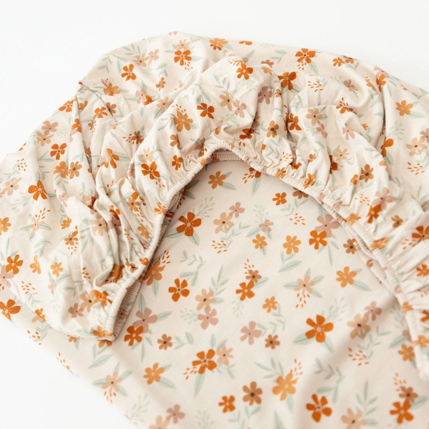 Autumn Floral Twin Sheet With Pillow Case