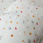 Sports Zone Twin Sheet With Pillow Case