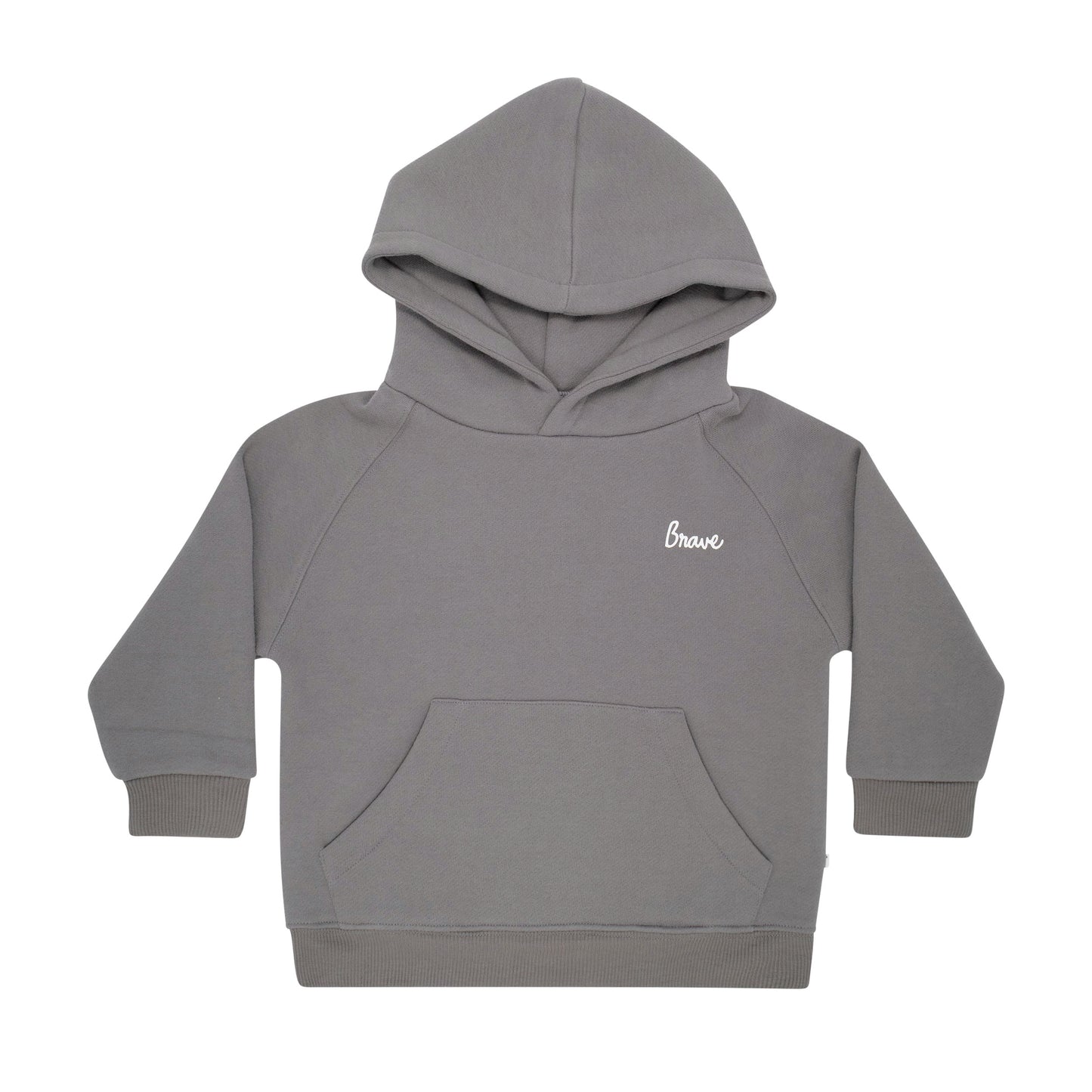 Brave Dark Charcoal Fleece Hoodie