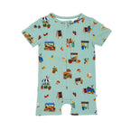 Farmers Market Summer Zip Romper