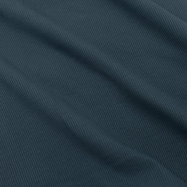 Dark Steel Blue Small Ribbed