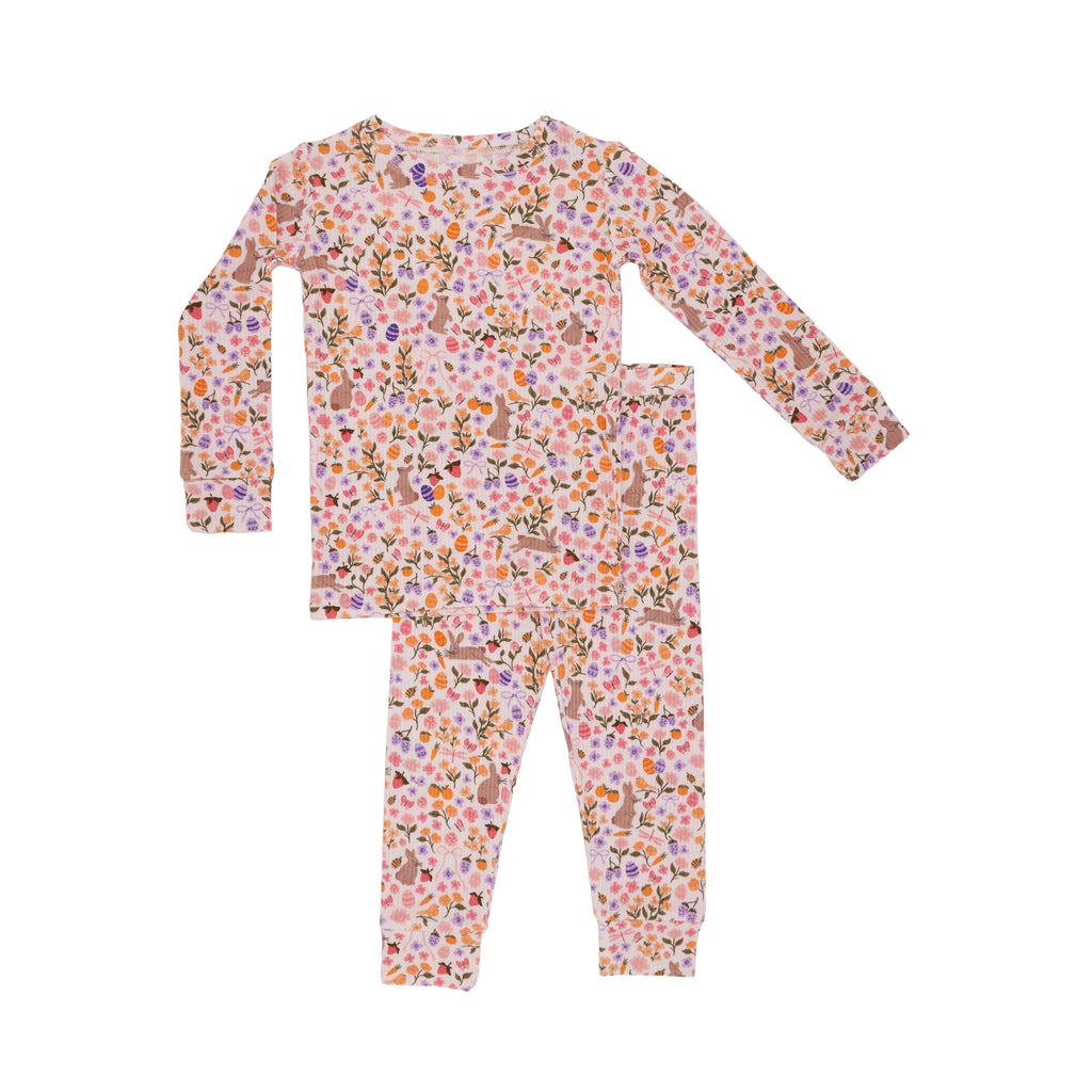 Blush Bunnies Small Ribbed Two-Piece Set