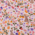 Blush Bunnies Small Ribbed Zip Romper