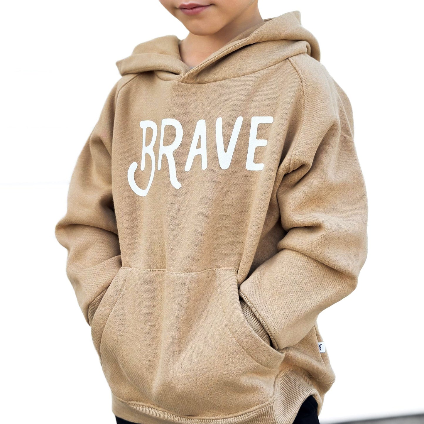 Brave Pecan Fleece Hoodie