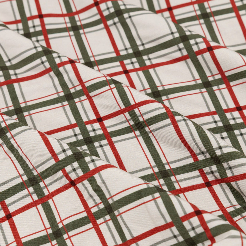 Double Plaid Men's Pants