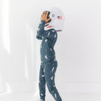 Astronauts Small Ribbed Two-Piece Set