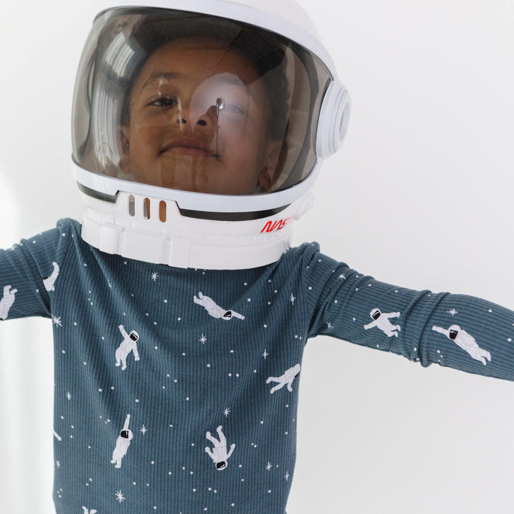 Astronauts Small Ribbed Two-Piece Set