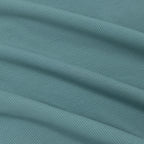 Glacier Blue Small Ribbed Shorts Two-Piece Set