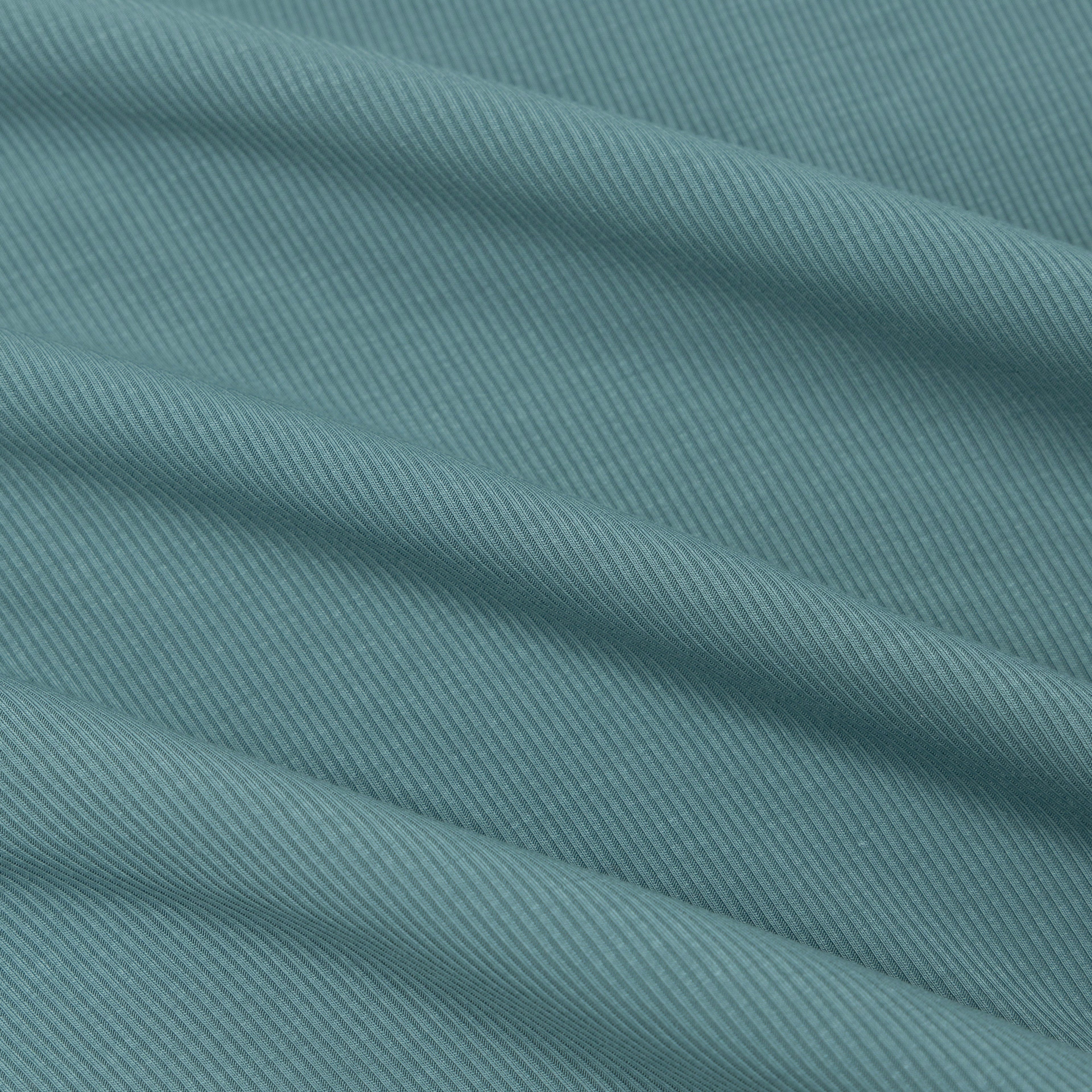 Glacier Blue Small Ribbed Zip Romper