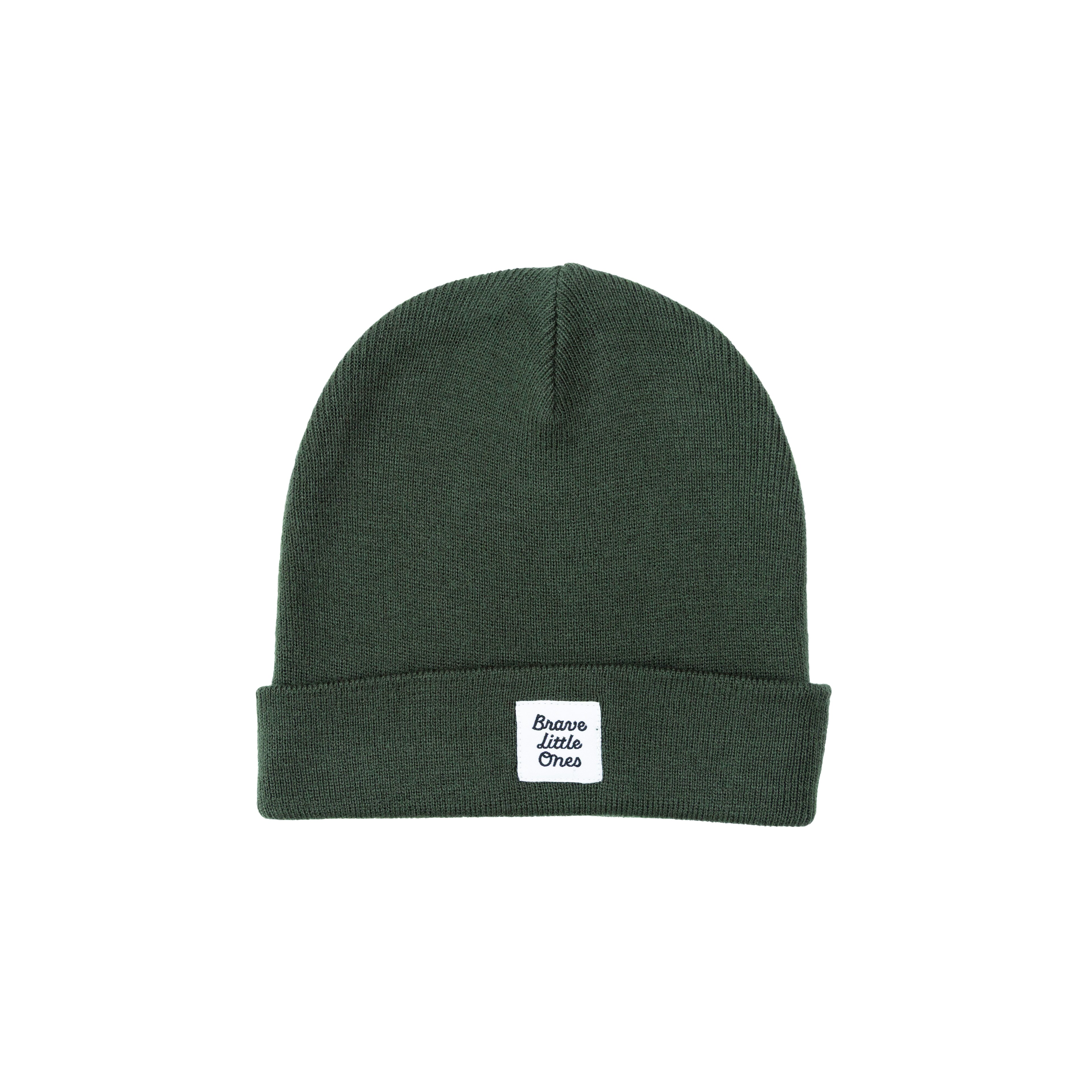 Dark Forest Green Knit Beanie