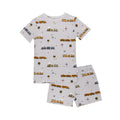 Trains Small Ribbed Shorts Two-Piece Set