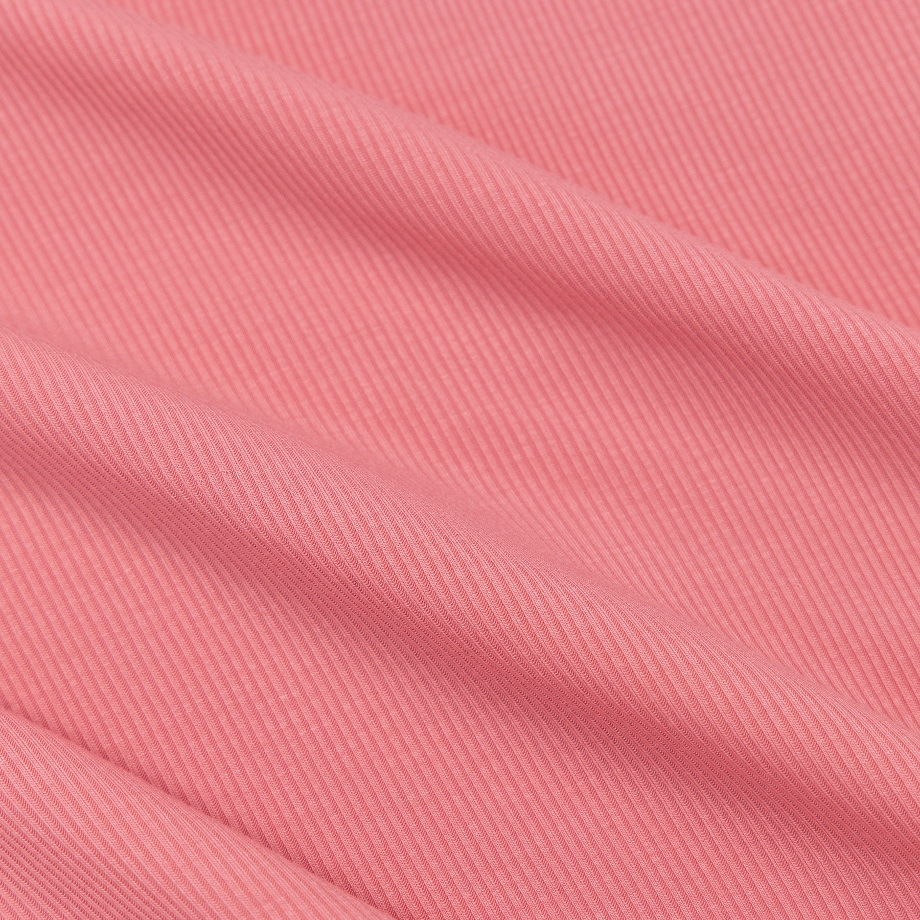 Peony Pink Small Ribbed Zip Romper