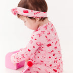 Dear Valentine Zip Romper