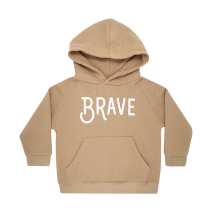 Brave Pecan Fleece Hoodie