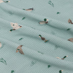 Mallards Small Ribbed Toddler Blanket