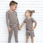 Pinecone Big Stripe Small Ribbed Two-Piece Set