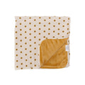 Sunflowers Small Ribbed Toddler Blanket