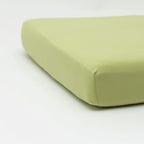 Tarragon Green Crib Sheet