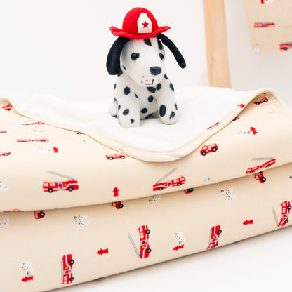 Firetrucks Toddler Blanket