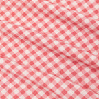 Mauve Small Gingham Zip Romper