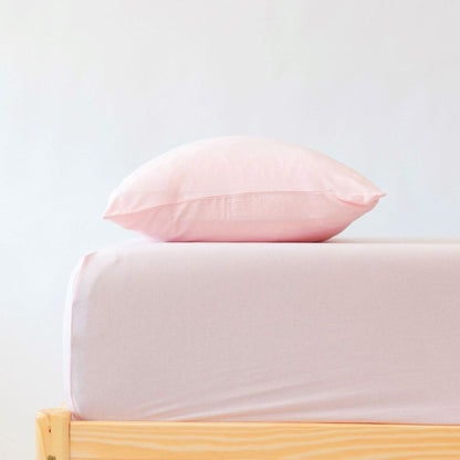 Ballet Pink Twin Sheet With Pillow Case