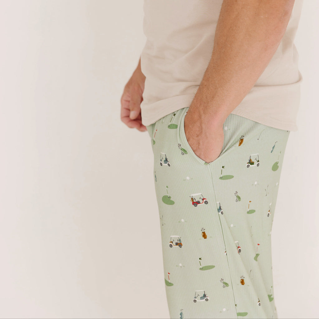 Golf Small Ribbed Men's Pants